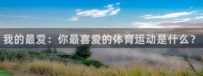 oety欧亿：我的最爱：你最喜爱的体育运动是什么？